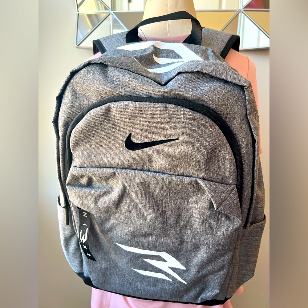 NWT Nike x Russell Wilson Backpack. This gray backpack is great for any occasion